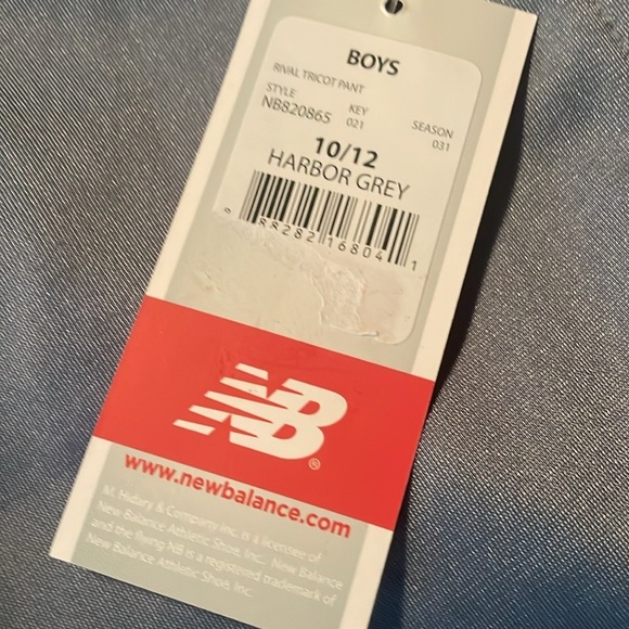🌸NWT NEW BALANCE Youth Joggers - size 10/12 - Picture 15 of 15